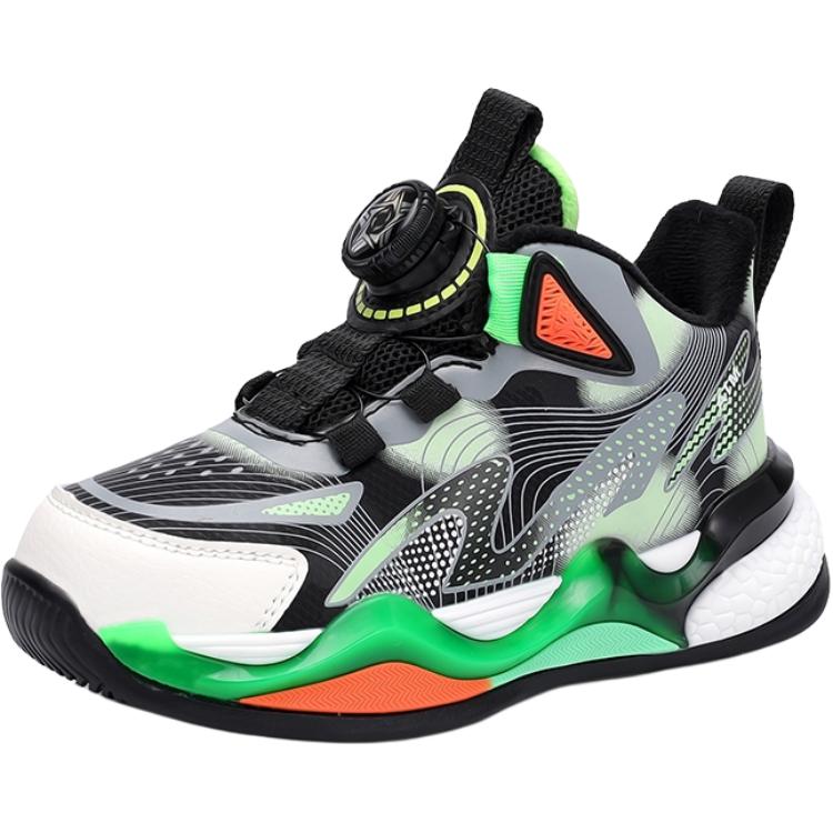 Детские баскетбольные кроссовки TONYBEAR, черный/зеленый
Детские баскетбольные кроссовки TONYBEAR, черный/зеленый