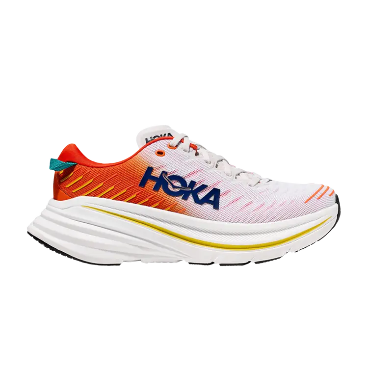 Кроссовки HOKA Bondi X 'Flame', белый
Кроссовки HOKA Bondi X 'Flame', белый