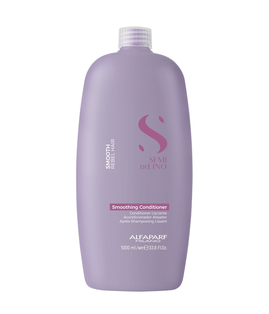 Кондиционер ALFAPARF MILANO Semi di Lino Smooth Smoothing Conditioner, 1000 ml
Кондиционер ALFAPARF MILANO Semi di Lino Smooth Smoothing Conditioner, 1000 ml