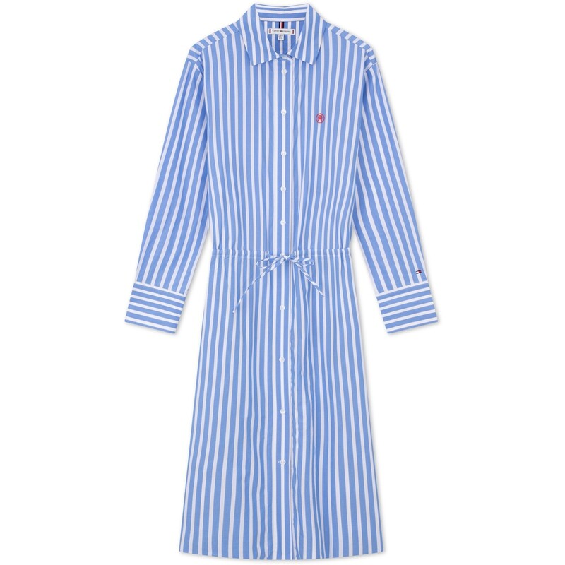 Tommy Hilfiger Женское платье с длинными рукавами, цвет Blue and white stripes 0A4
Tommy Hilfiger Женское платье с длинными рукавами, цвет Blue and white stripes 0A4