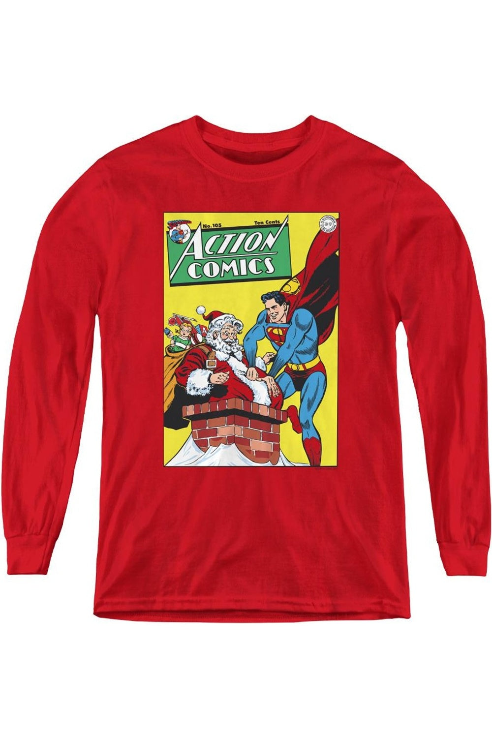 Футболка с длинным рукавом DC Comics Cover No. 105 Youth Gildan, красный
Футболка с длинным рукавом DC Comics Cover No. 105 Youth Gildan, красный
