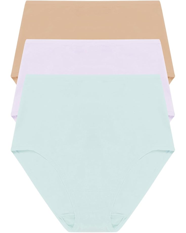 Женские трусы Natori Bliss Bare Cotton High Waist Brief 3-pack, Cloud Green/Pale Purple/Cafe
Женские трусы Natori Bliss Bare Cotton High Waist Brief 3-pack, Cloud Green/Pale Purple/Cafe