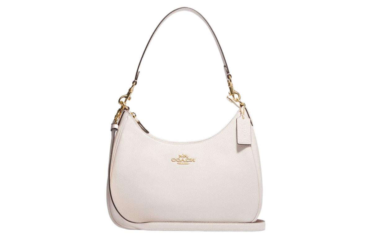 COACH Кожаная сумка-полумесяц через плечо женская белая
COACH Кожаная сумка-полумесяц через плечо женская белая
