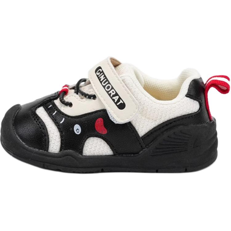 Нескользящие и дышащие низкие туфли для малышей QINUOSHU, черный
Нескользящие и дышащие низкие туфли для малышей QINUOSHU, черный