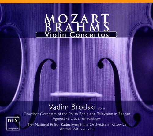CD диск Mozart / Brodski / National Polish Sym Orch / Wit: Masterpieces for Violin & Orchestra 1
CD диск Mozart / Brodski / National Polish Sym Orch / Wit: Masterpieces for Violin & Orchestra 1