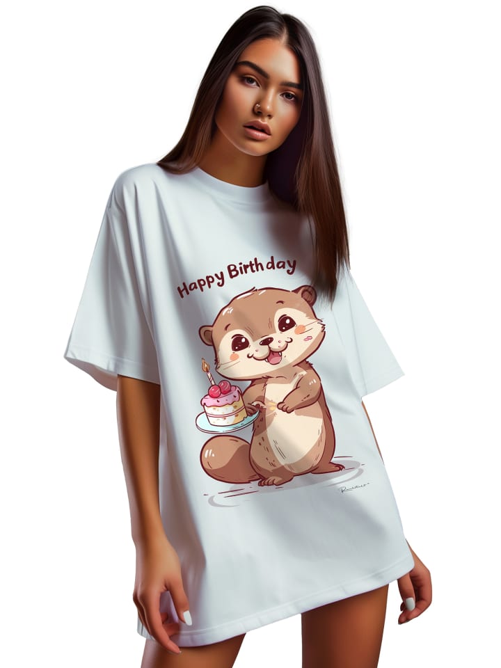 Женская футболка оверсайз Reichstadt 24RSW057 Otterly Birthday L
Женская футболка оверсайз Reichstadt 24RSW057 Otterly Birthday L