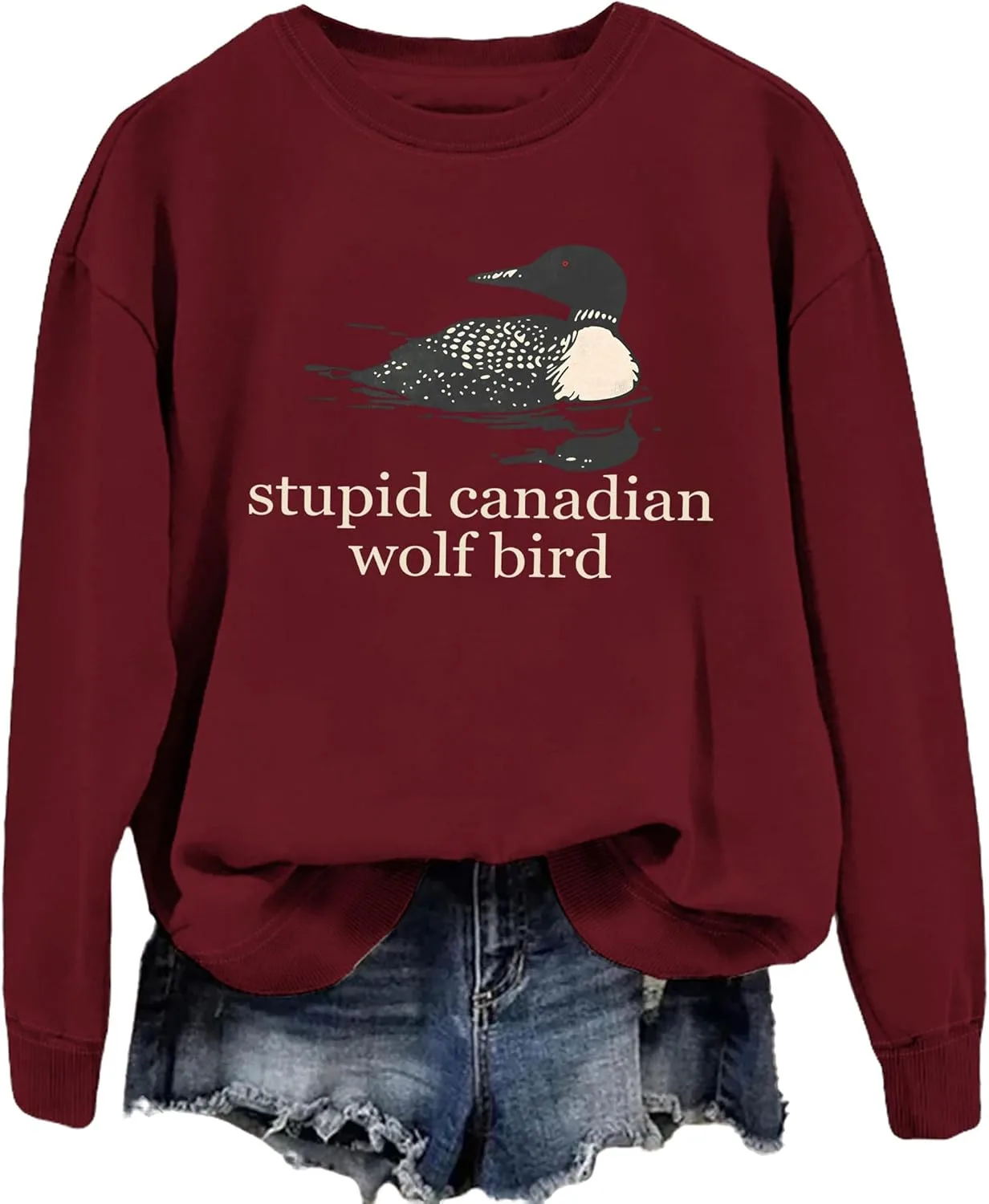 Толстовка с принтом Stupid Canadian Wolf Bird для фанатов хоккея
Толстовка с принтом Stupid Canadian Wolf Bird для фанатов хоккея