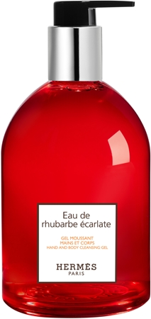 Очищающий гель для рук и тела HERMÈS Le Bain Eau de rhubarbe écarlate, unisex 300 ml
Очищающий гель для рук и тела HERMÈS Le Bain Eau de rhubarbe écarlate, unisex 300 ml
