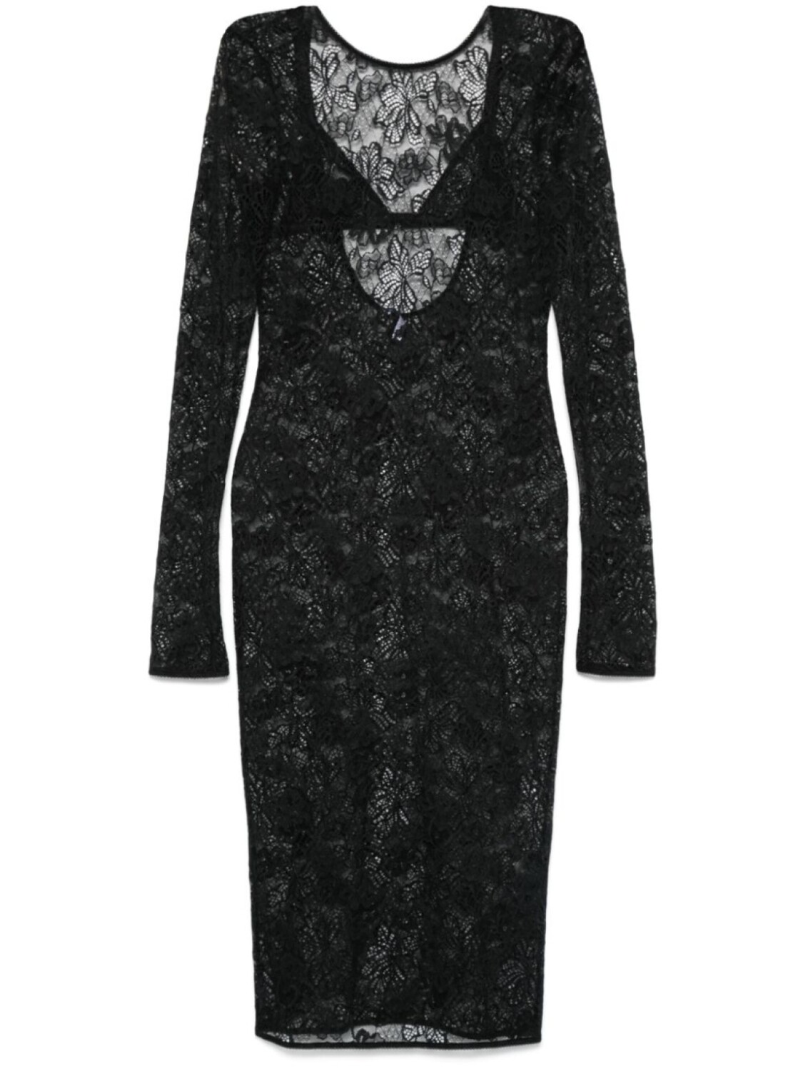Кружевное платье миди Patrizia Pepe, черный
Кружевное платье миди Patrizia Pepe, черный