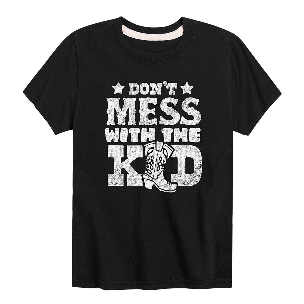 Футболка с рисунком «Не шутите с детьми» для мальчиков 8–20 лет Licensed Character, черный
Футболка с рисунком «Не шутите с детьми» для мальчиков 8–20 лет Licensed Character, черный