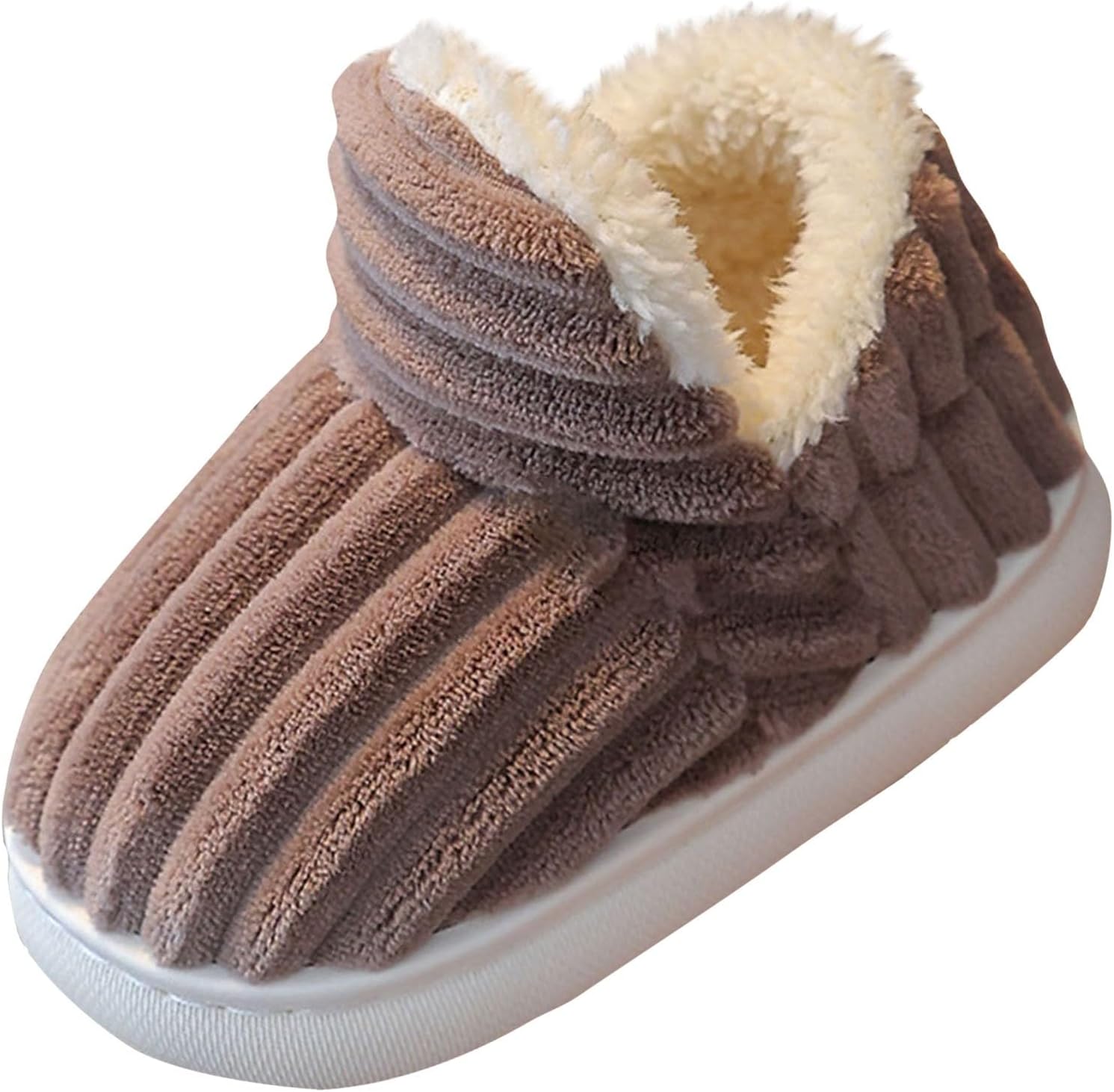 Детские домашние тапочки-ботиночки на плоской подошве, уютные и стильные, зимние, мягкие, теплые, милые, с нескользящей толстой подошвой Generic, Coffee
Детские домашние тапочки-ботиночки на плоской подошве, уютные и стильные, зимние, мягкие, теплые, милые, с нескользящей толстой подошвой Generic, Coffee