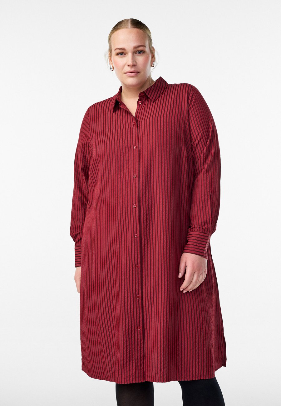 Платье Zizzi Shirt dress, Merlot Stripe/Red
Платье Zizzi Shirt dress, Merlot Stripe/Red
