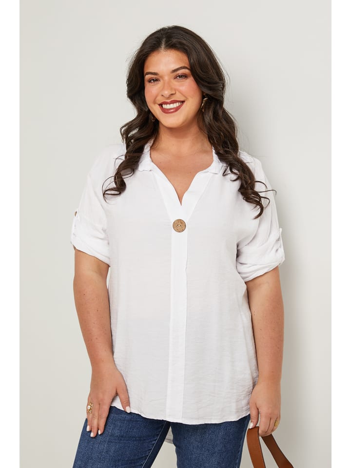 Блузка Curvy Lady, белый 
Блузка Curvy Lady, белый
