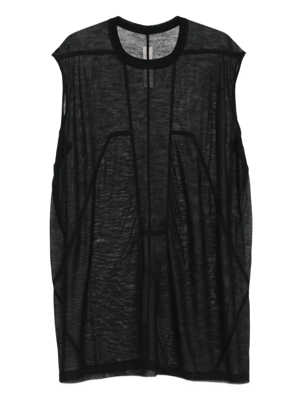 Топ без рукавов Rick Owens, черный
Топ без рукавов Rick Owens, черный