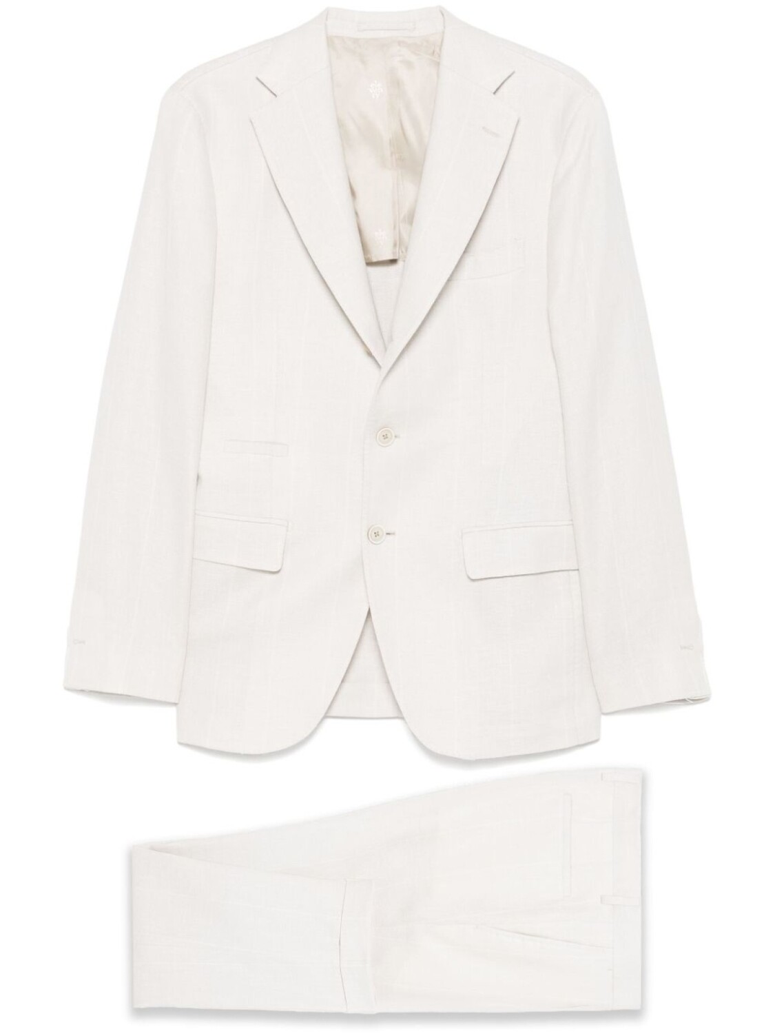 Eleventy костюм в тонкую полоску, нейтральный цвет
Eleventy костюм в тонкую полоску, нейтральный цвет