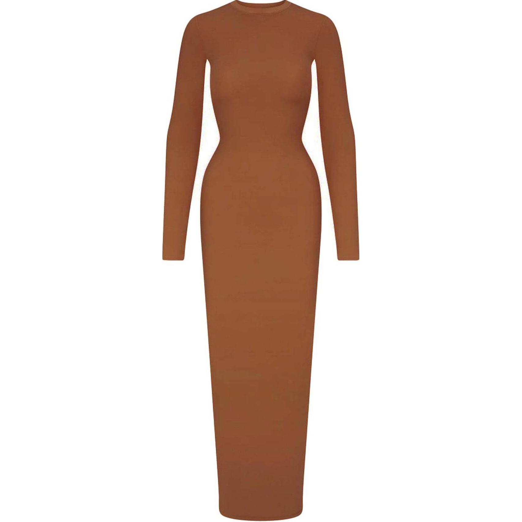 Платье с круглым вырезом и длинными рукавами, подходит всем Женское платье с длинными рукавами, бронзовый цвет Skims, bronze
Платье с круглым вырезом и длинными рукавами, подходит всем Женское платье с длинными рукавами, бронзовый цвет Skims, bronze