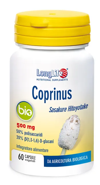 Longlife Coprinus Bio 60 капсул Long Life
Longlife Coprinus Bio 60 капсул Long Life