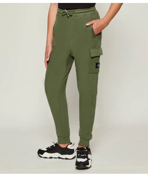 Спортивные штаны Relaxed fit Calvin Klein Jeans, зеленый
Спортивные штаны Relaxed fit Calvin Klein Jeans, зеленый