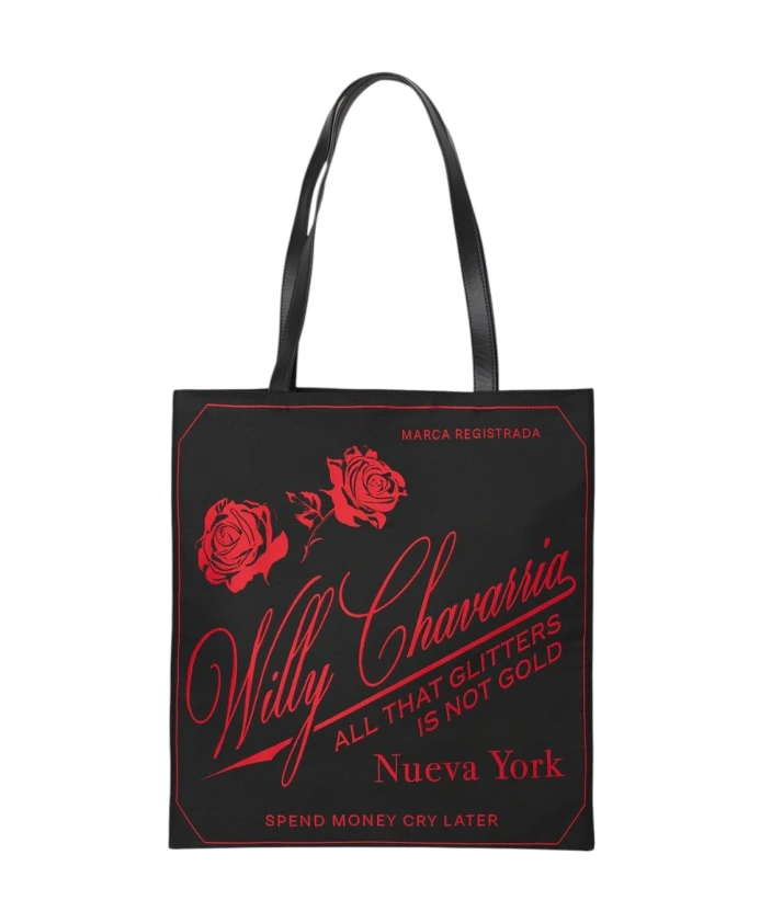 Сумка-Тоут с этикеткой Casa de chavarria Willy Chavarria, черный
Сумка-Тоут с этикеткой Casa de chavarria Willy Chavarria, черный