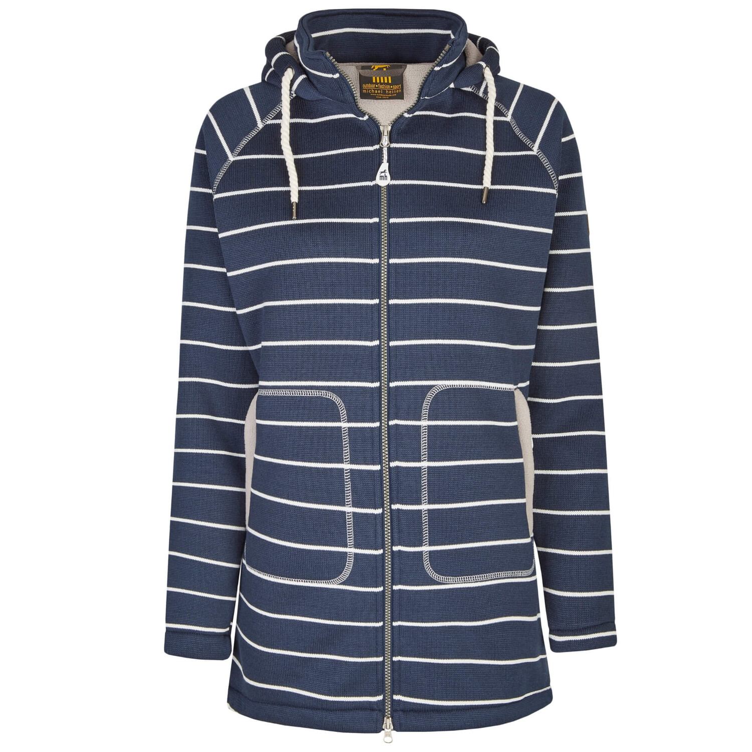 Куртка Michael Heinen Strickfleecemantel, темно-синий
Куртка Michael Heinen Strickfleecemantel, темно-синий