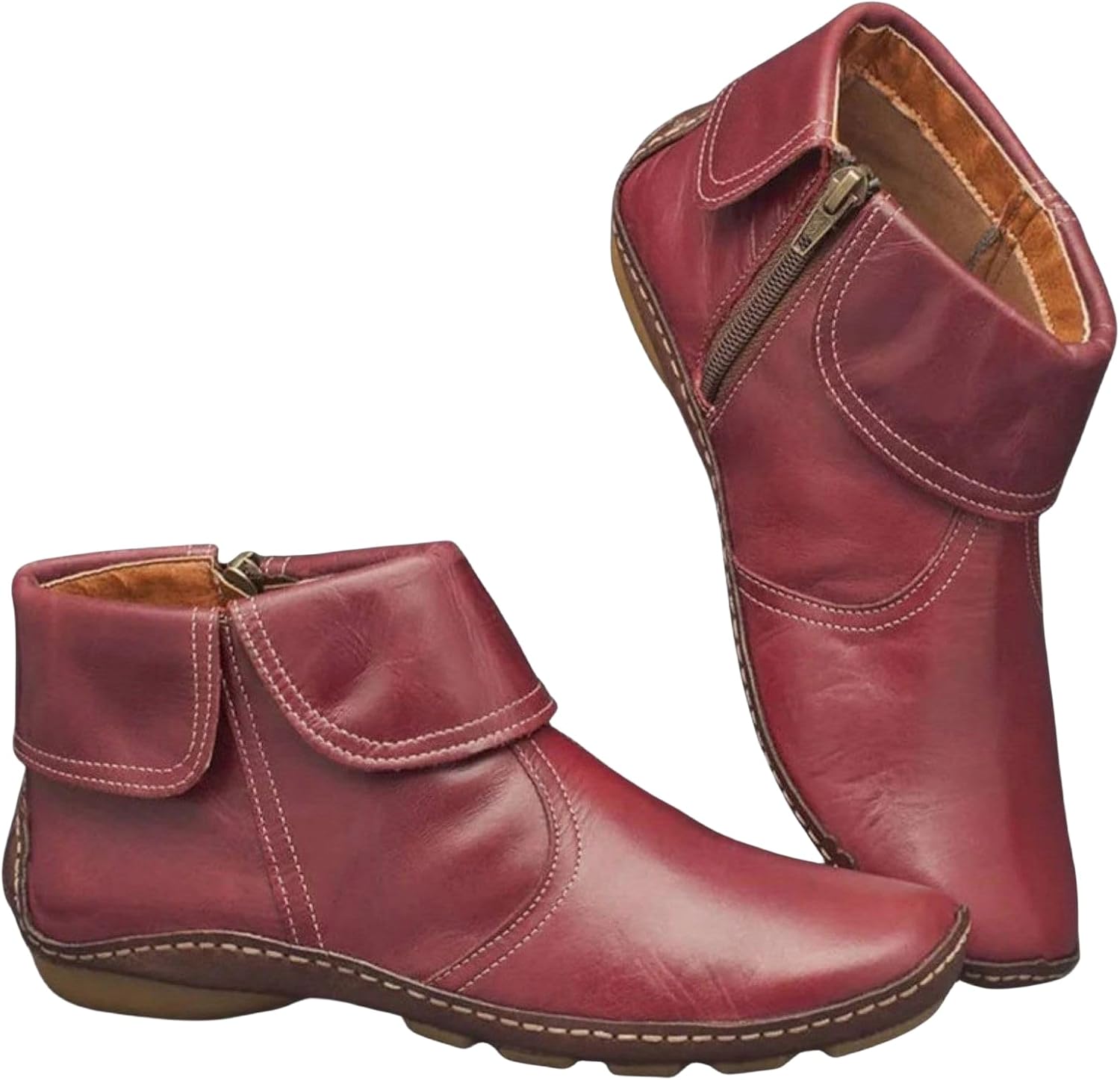 Женские ботинки Wankang на низком каблуке Челси, из искусственной кожи, с заостренным носком, широкие, без шнуровки, короткие ботильоны, красный
Женские ботинки Wankang на низком каблуке Челси, из искусственной кожи, с заостренным носком, широкие, без шнуровки, короткие ботильоны, красный