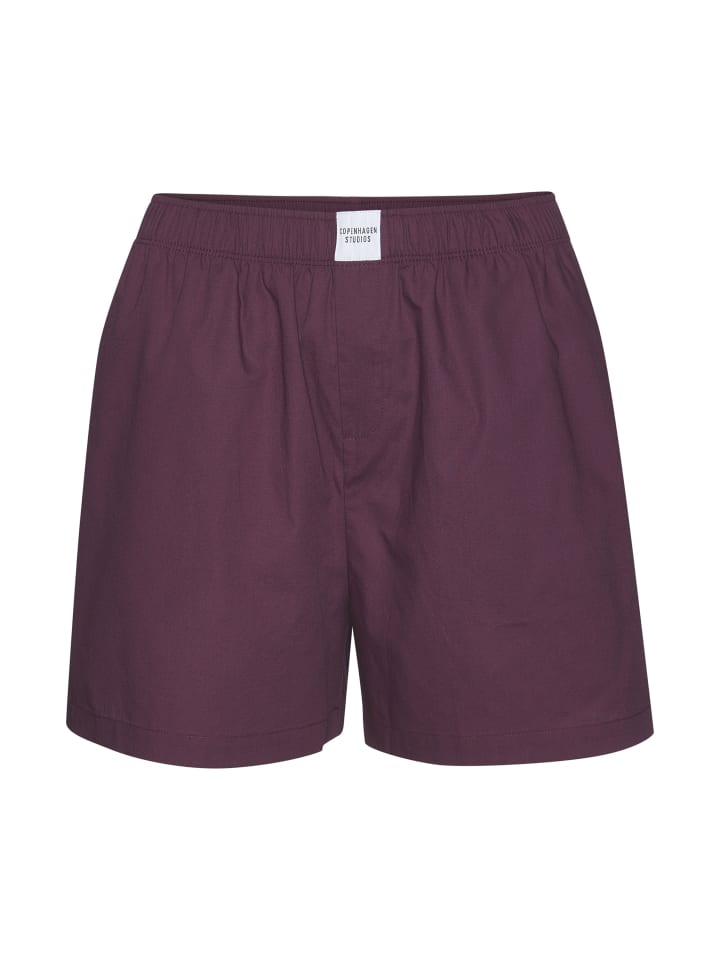 Пижамные шорты темно-красного цвета Copenhagen Studios
Пижамные шорты темно-красного цвета Copenhagen Studios