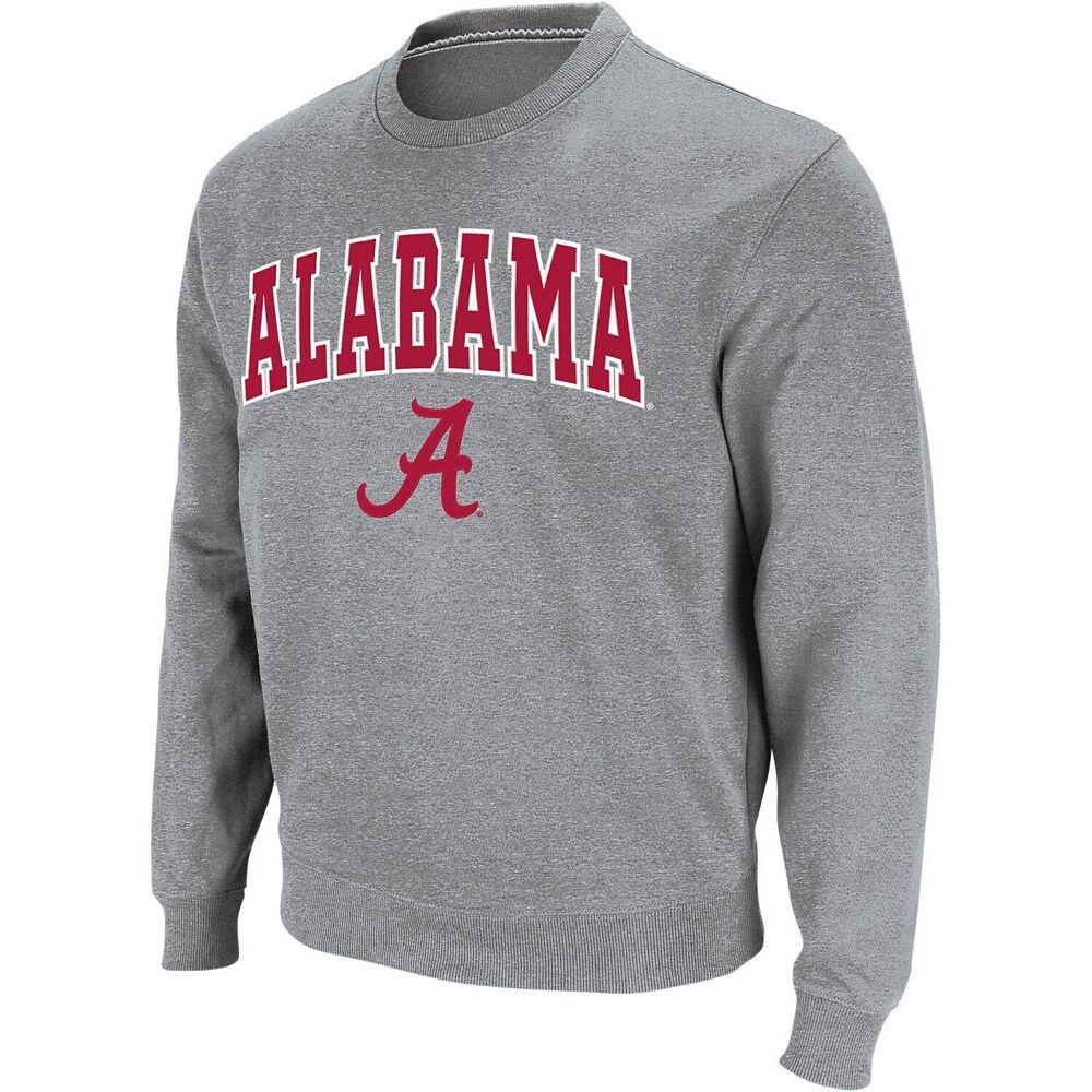 Мужской свитшот с круглым вырезом Colosseum Heathered Grey Alabama Crimson Tide Arch и Logo, цвет Ala Grey
Мужской свитшот с круглым вырезом Colosseum Heathered Grey Alabama Crimson Tide Arch и Logo, цвет Ala Grey