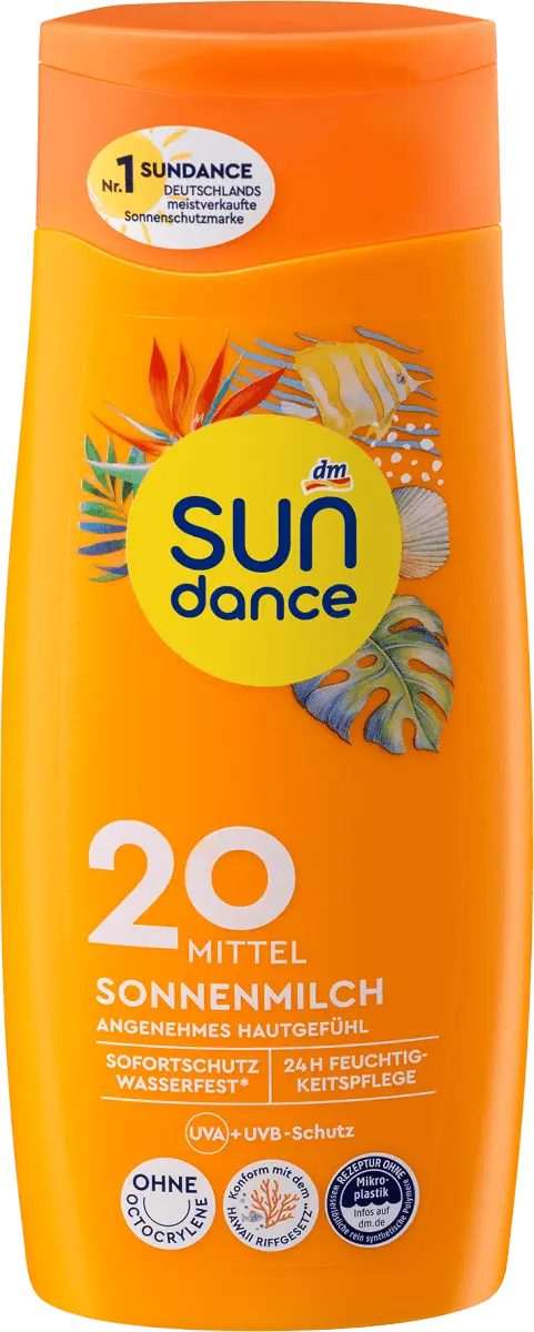 Солнечное молочко SPF 20 200мл SUNDANCE
Солнечное молочко SPF 20 200мл SUNDANCE