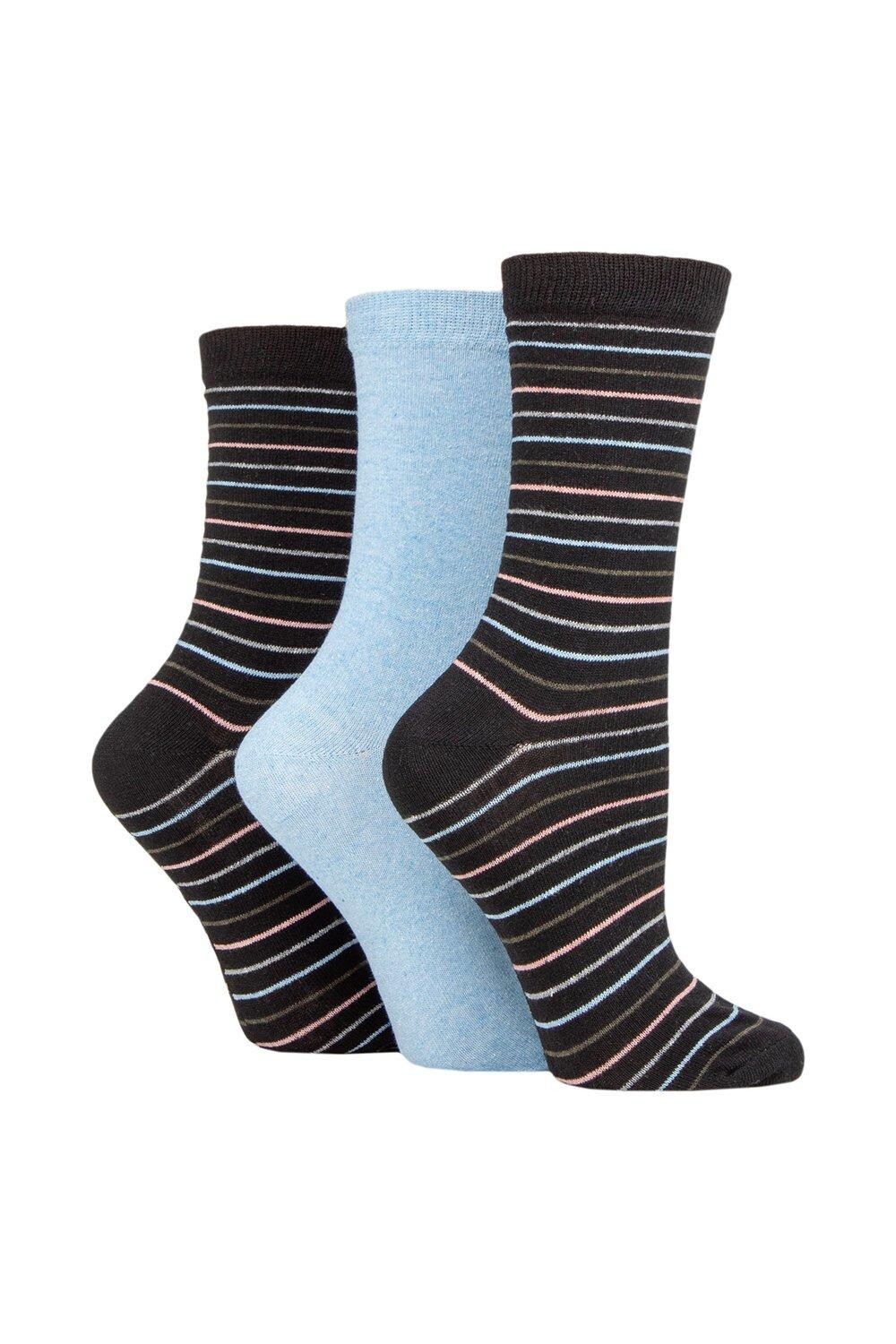 3 пары носков из 100% переработанного хлопка с несколькими полосками SOCKSHOP TORE, черный
3 пары носков из 100% переработанного хлопка с несколькими полосками SOCKSHOP TORE, черный