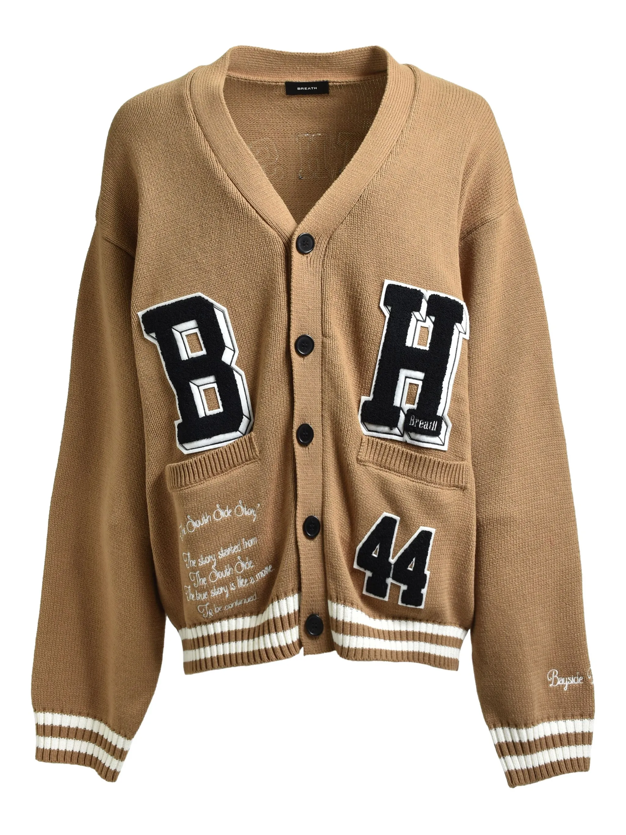 Кардиган с V-образным вырезом Breath, коричневый
Кардиган с V-образным вырезом Breath, коричневый