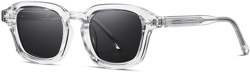 Модные женские солнцезащитные очки класса люкс в стиле ретро с заклепками, мужские с прозрачными линзами цвета океана, защита от УФ-излучения UV400, трендовые панк-солнцезащитные очки TKKTLLT, Transparent Grey
Модные женские солнцезащитные очки класса люкс в стиле ретро с заклепками, мужские с прозрачными линзами цвета океана, защита от УФ-излучения UV400, трендовые панк-солнцезащитные очки TKKTLLT, Transparent Grey