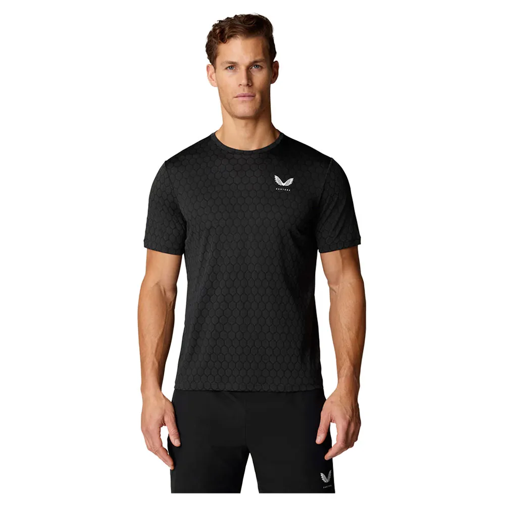 Футболка с коротким рукавом спортивная Castore CMD30919, черный 
Футболка с коротким рукавом спортивная Castore CMD30919, черный