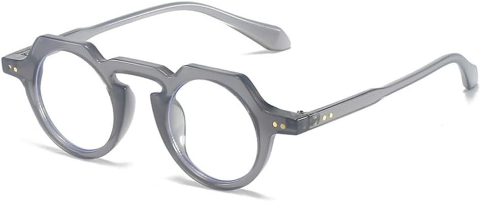 Популярные модные маленькие круглые солнцезащитные очки для женщин в стиле ретро с заклепками, солнцезащитные очки UV400 для мужчин с прозрачными линзами TYUVIVO, Grey Clear
Популярные модные маленькие круглые солнцезащитные очки для женщин в стиле ретро с заклепками, солнцезащитные очки UV400 для мужчин с прозрачными линзами TYUVIVO, Grey Clear