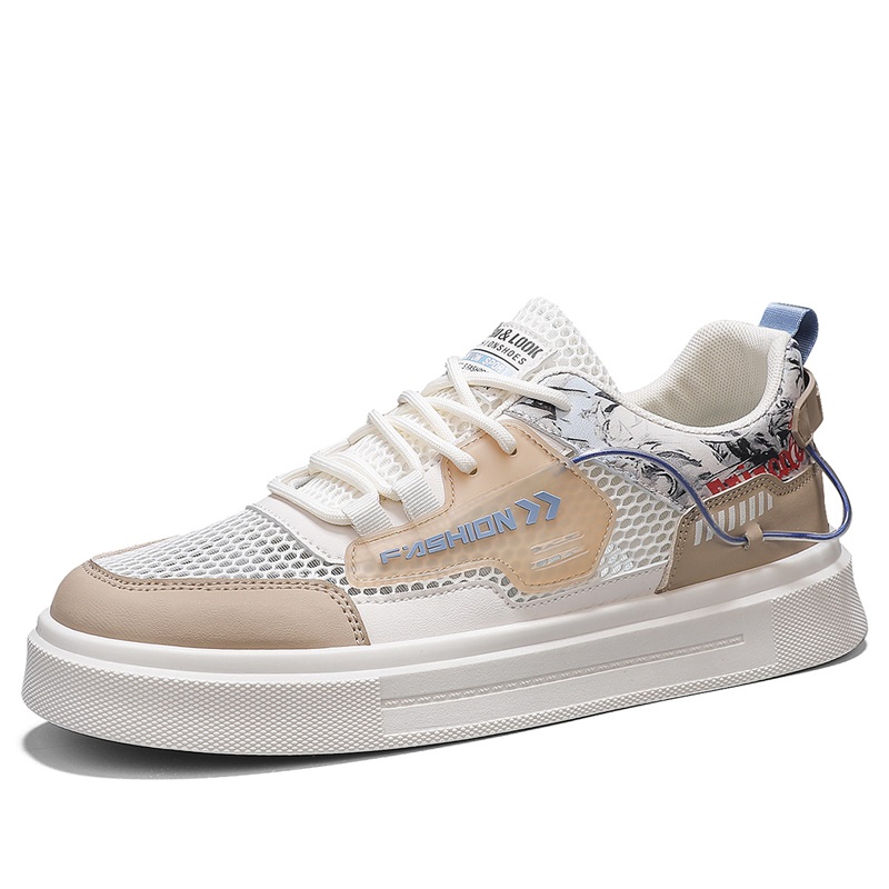 Низкие мужские кроссовки SHOUBA, Beige Khaki
Низкие мужские кроссовки SHOUBA, Beige Khaki