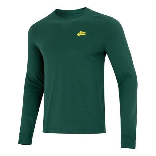 Футболка Men's Nike Minimalistic Alphabet Logo Athleisure Casual Sports Round Neck Long Sleeves Green T-Shirt, зеленый
Футболка Men's Nike Minimalistic Alphabet Logo Athleisure Casual Sports Round Neck Long Sleeves Green T-Shirt, зеленый