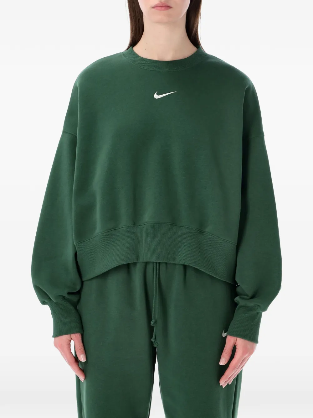 Свитшот с круглым вырезом Nike, зеленый
Свитшот с круглым вырезом Nike, зеленый