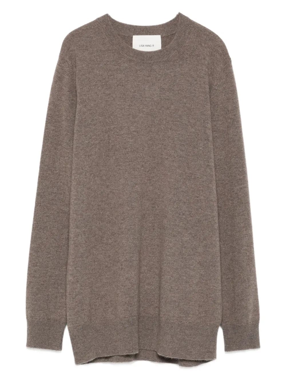Кашемировый свитер с круглым вырезом Lisa Yang, коричневый
Кашемировый свитер с круглым вырезом Lisa Yang, коричневый