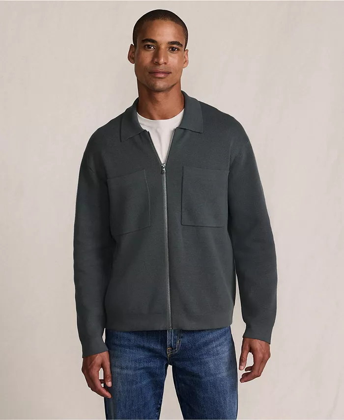 Мужская хлопковая куртка с длинным рукавом и молнией Lands' End, серый
Мужская хлопковая куртка с длинным рукавом и молнией Lands' End, серый