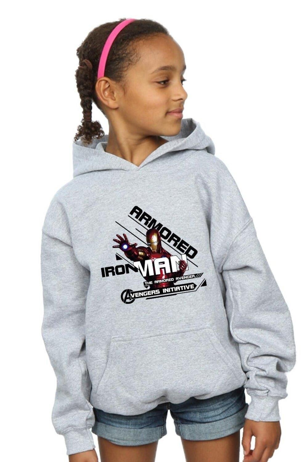 Толстовка с капюшоном «Мстители» «Железный человек» в броне Marvel, серый
Толстовка с капюшоном «Мстители» «Железный человек» в броне Marvel, серый
