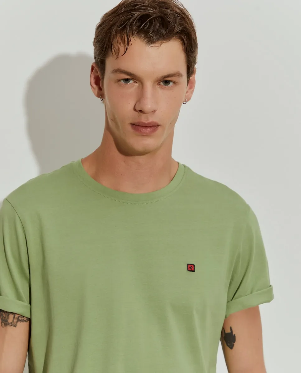 Основная мужская футболка из хлопка Lion of Porches, светло-зеленый
Основная мужская футболка из хлопка Lion of Porches, светло-зеленый