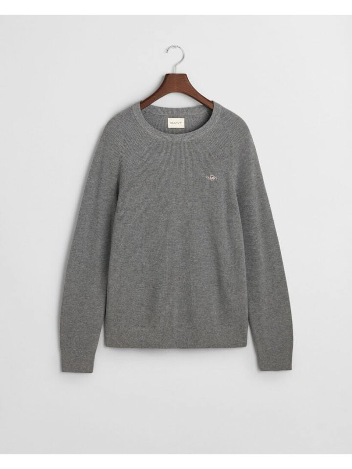 Пуловер Gant Pullover, цвет Dark Grey Melange
Пуловер Gant Pullover, цвет Dark Grey Melange