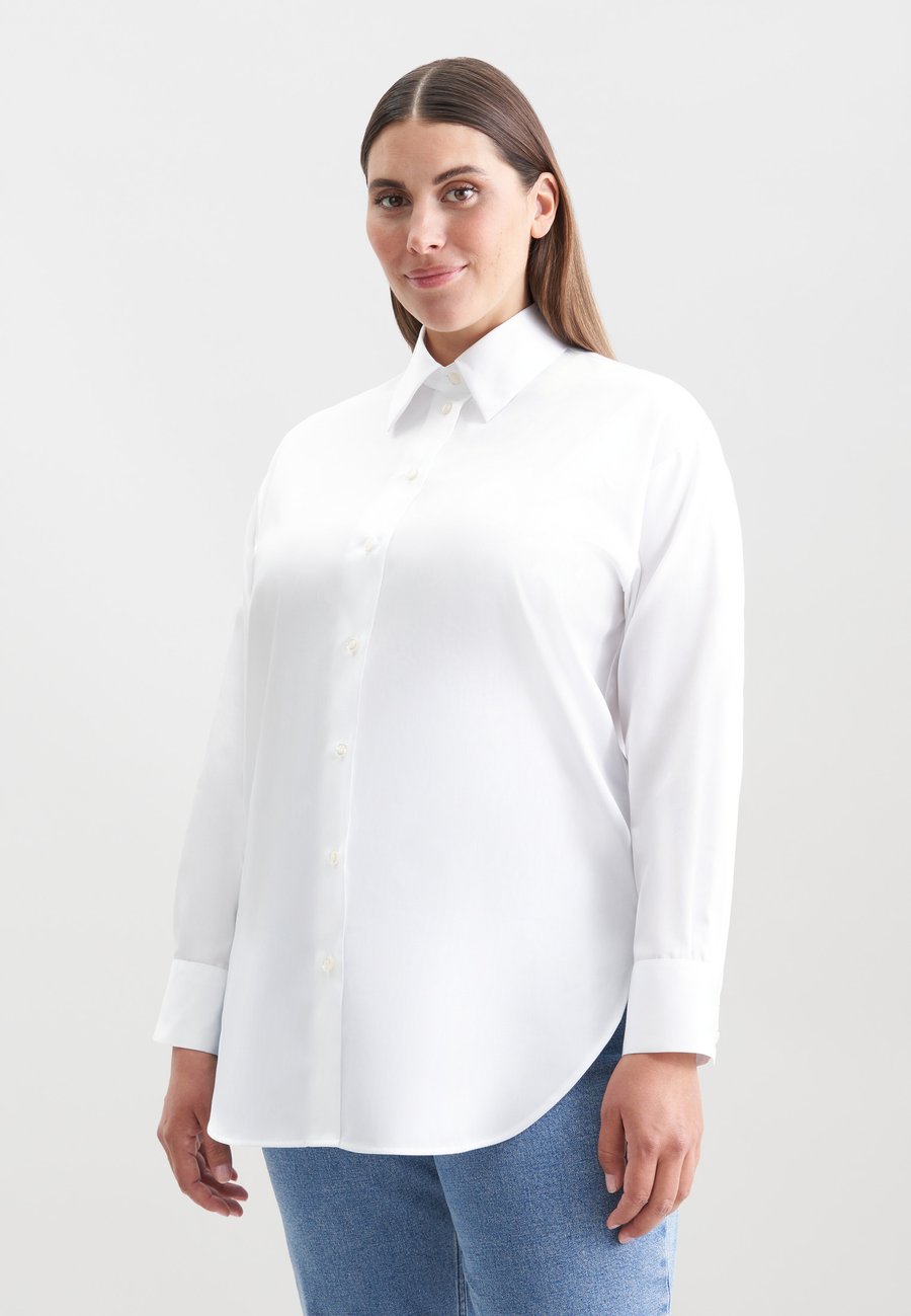 Блуза Seidensticker Button-down blouse, White
Блуза Seidensticker Button-down blouse, White