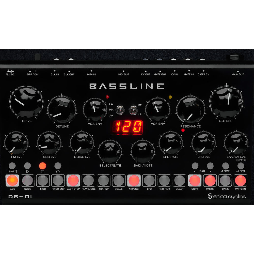 Синтезатор Erica Synths Bassline DB-01 Desktop Synthesizer 4751030823355
Синтезатор Erica Synths Bassline DB-01 Desktop Synthesizer 4751030823355