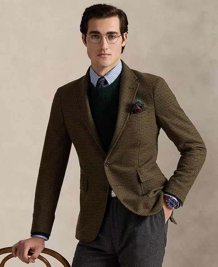 Мужское поло Modern Plaid спортивный пиджак из смесовой шерсти Polo Ralph Lauren, зеленый
Мужское поло Modern Plaid спортивный пиджак из смесовой шерсти Polo Ralph Lauren, зеленый