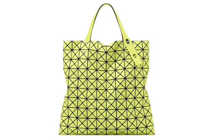 Сумка-шоппер Prism из поливинилхлорида, Желтая ISSEY MIYAKE 
Сумка-шоппер Prism из поливинилхлорида, Желтая ISSEY MIYAKE