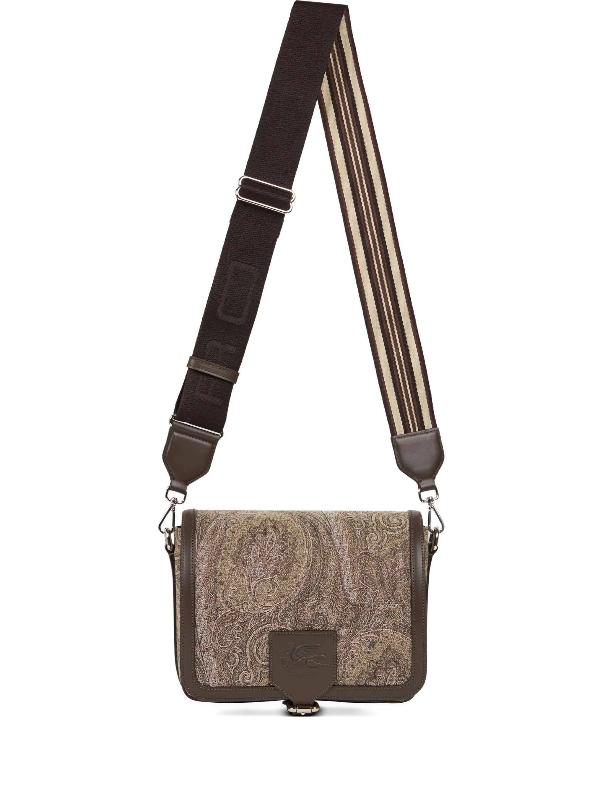 Сумка-мессенджер с узором пейсли Etro, коричневый
Сумка-мессенджер с узором пейсли Etro, коричневый