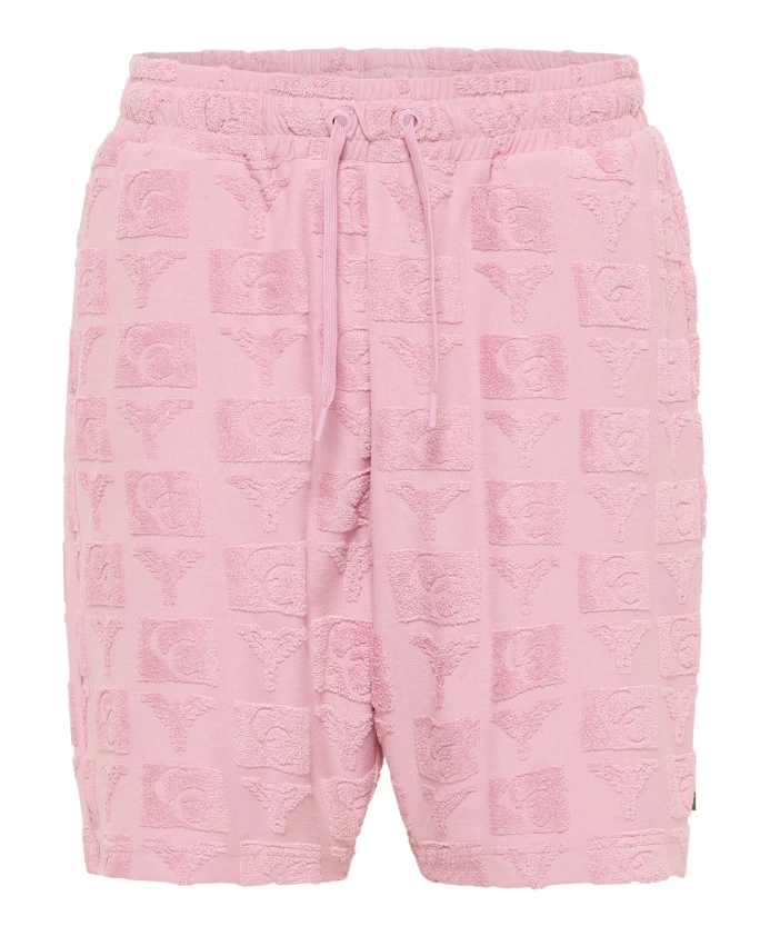 Шорты в стиле уличной моды с вставками Terry. Carlo Colucci, розовый
Шорты в стиле уличной моды с вставками Terry. Carlo Colucci, розовый