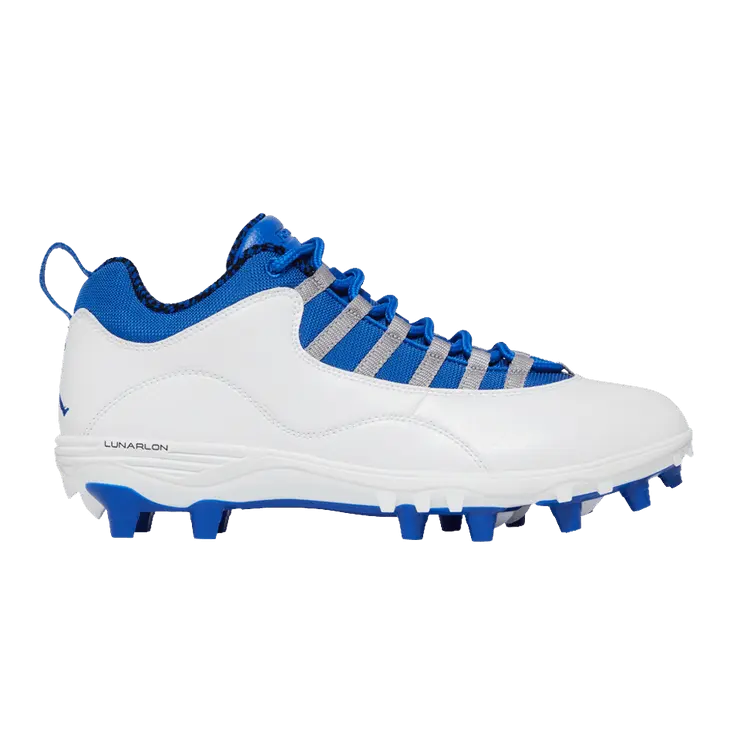 Бутсы Air Jordan Air Jordan 10 TD Low 'White Game Royal', белый
Бутсы Air Jordan Air Jordan 10 TD Low 'White Game Royal', белый
