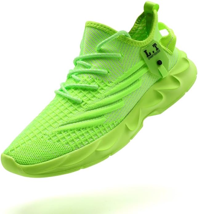 Мужские кроссовки FUJEAK для бега, повседневного ношения, тенниса, прогулок, тренировок, походов, спортивного зала, слипоны, нескользящие, для работы, бега, с амортизацией, легкие, удобные, для разных видов спорта, зеленый
Мужские кроссовки FUJEAK для бега, повседневного ношения, тенниса, прогулок, тренировок, походов, спортивного зала, слипоны, нескользящие, для работы, бега, с амортизацией, легкие, удобные, для разных видов спорта, зеленый
