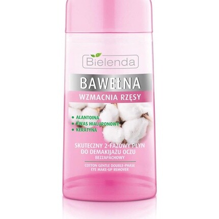 Очень нежное двухфазное средство для снятия макияжа с глаз из хлопка, 135 мл, Bielenda
Очень нежное двухфазное средство для снятия макияжа с глаз из хлопка, 135 мл, Bielenda